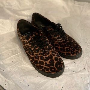 Cheetah print Vans